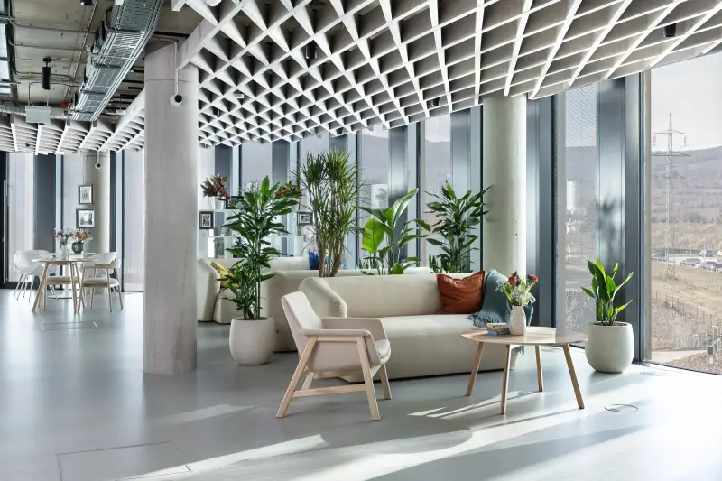 Open-space zóny — Biometrics House